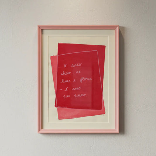 'MOON & FLOWERS' POETRY ORIGINAL