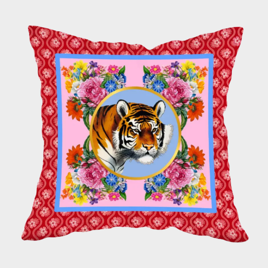 TIGER VELVET PILLOW