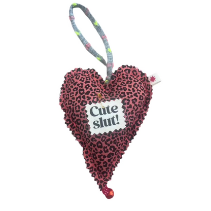 HANDMADE HEART 'CUTE SLUT'