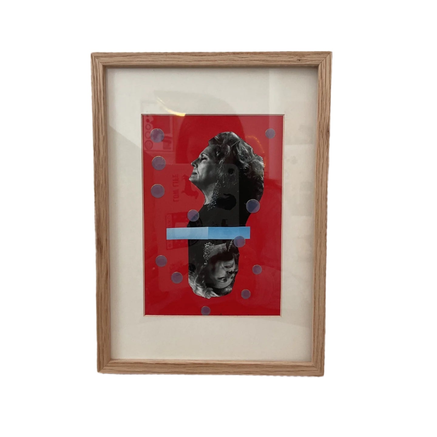 FRAMED ORIGINAL COLLAGE 'AMÀLIA'