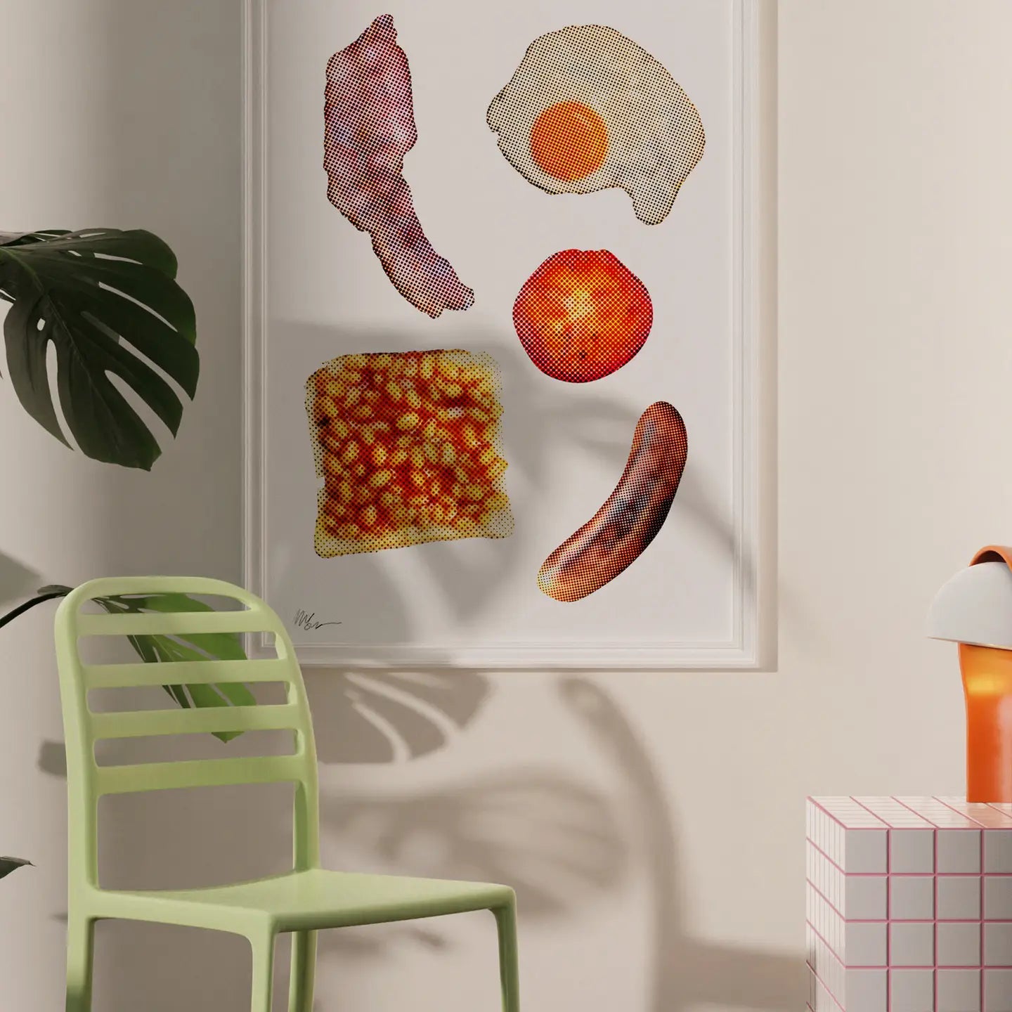FULL ENGLISH BREAKFAST PRINT