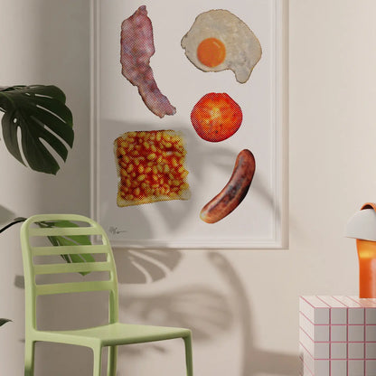 FULL ENGLISH BREAKFAST PRINT