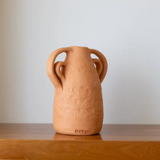 GROUP HUG TERRACOTA VASE