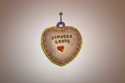 DAMAGED GOODS CERAMIC HEART