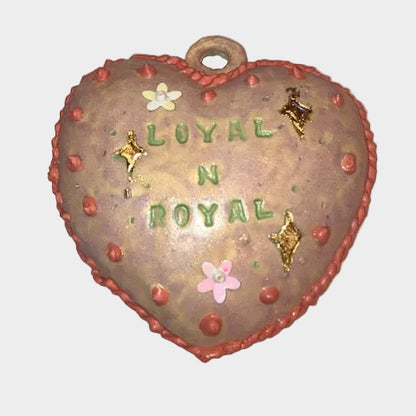 ROYAL n LOYAL CERAMIC HEART