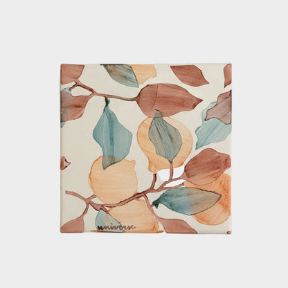 FLORAL HAND PAINTED TILE