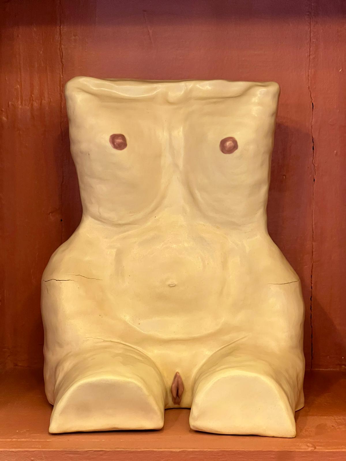 LARGE FEMALE BODY SCULPTURE