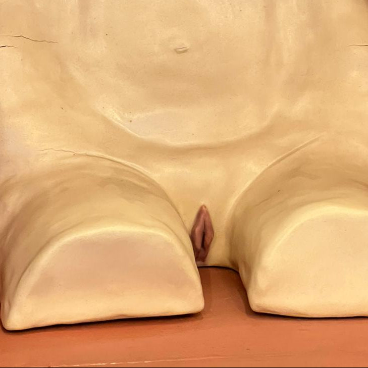 LARGE FEMALE BODY SCULPTURE