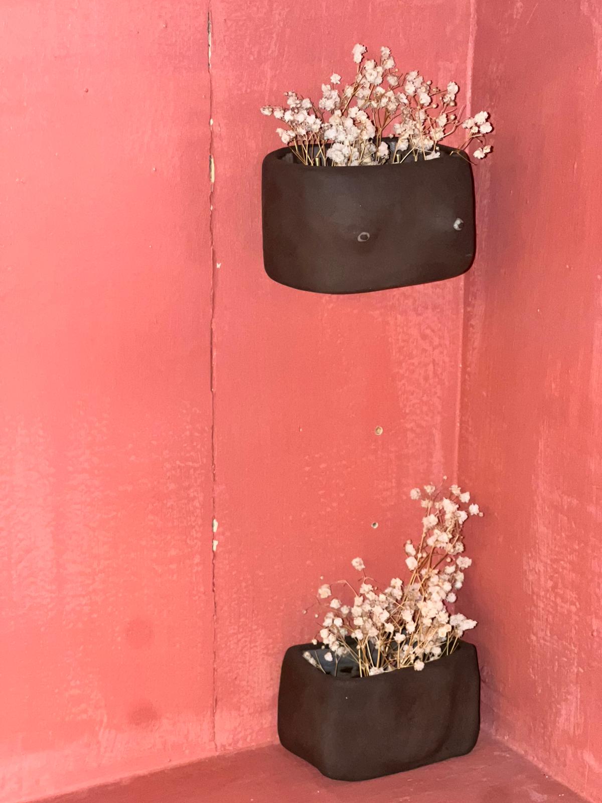 BOOBS AND BELLY DOUBLE CERAMIC PLANTER