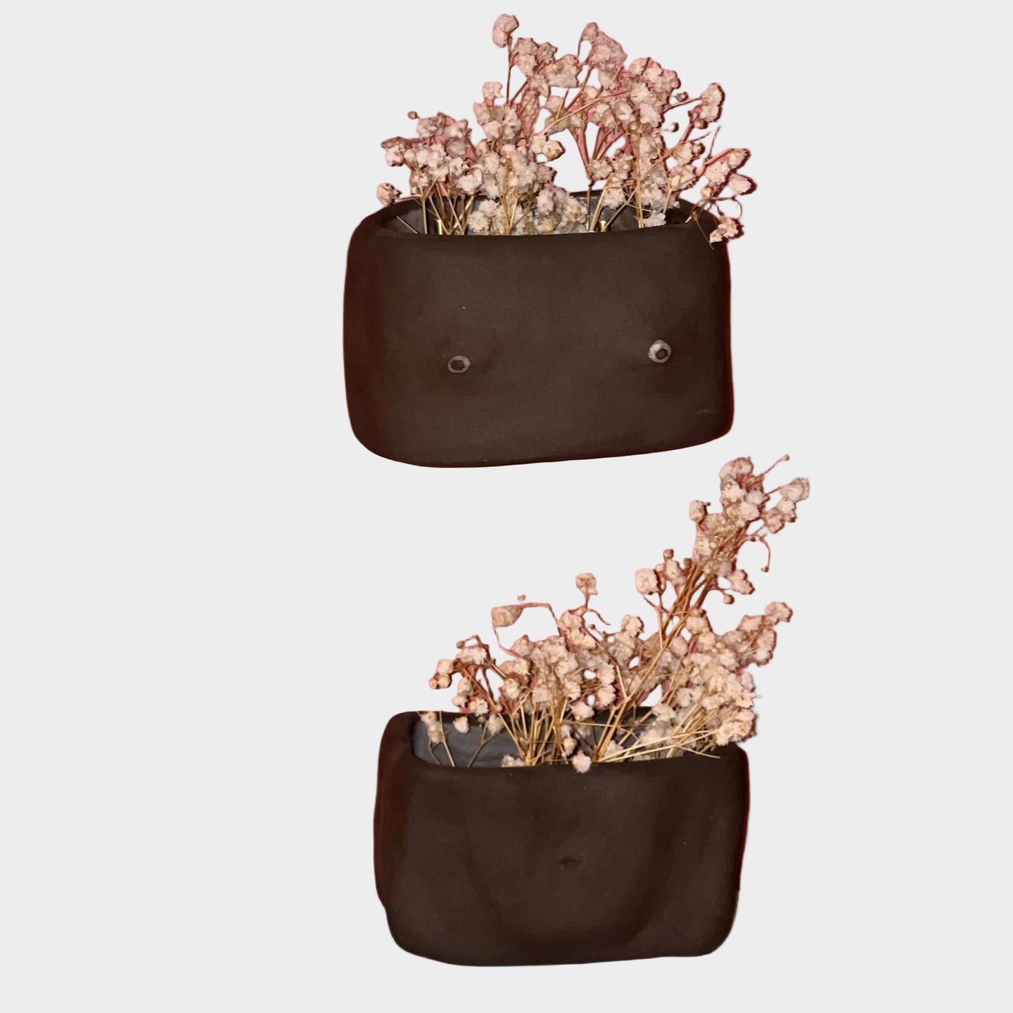 BOOBS AND BELLY DOUBLE CERAMIC PLANTER