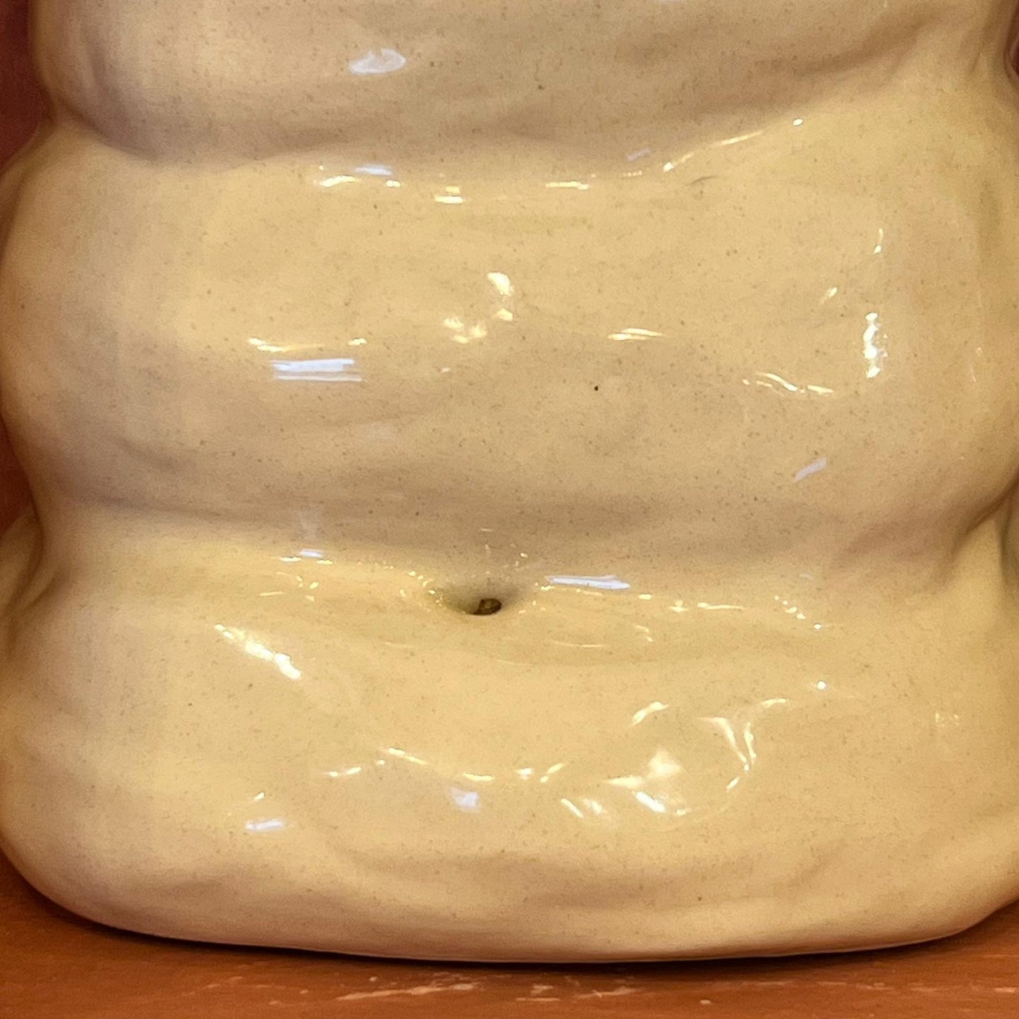 HANDMADE CERAMIC BUTT & BELLY BOOK ENDS