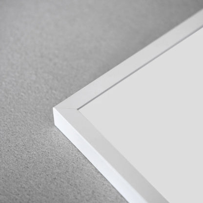 WHITE WOOD FRAME FOR A4 PRINT