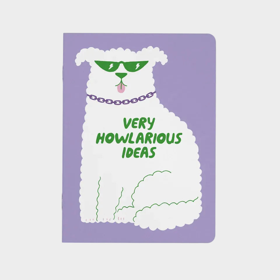 VERY HOWLARIOUS IDEAS NOTEBOOK