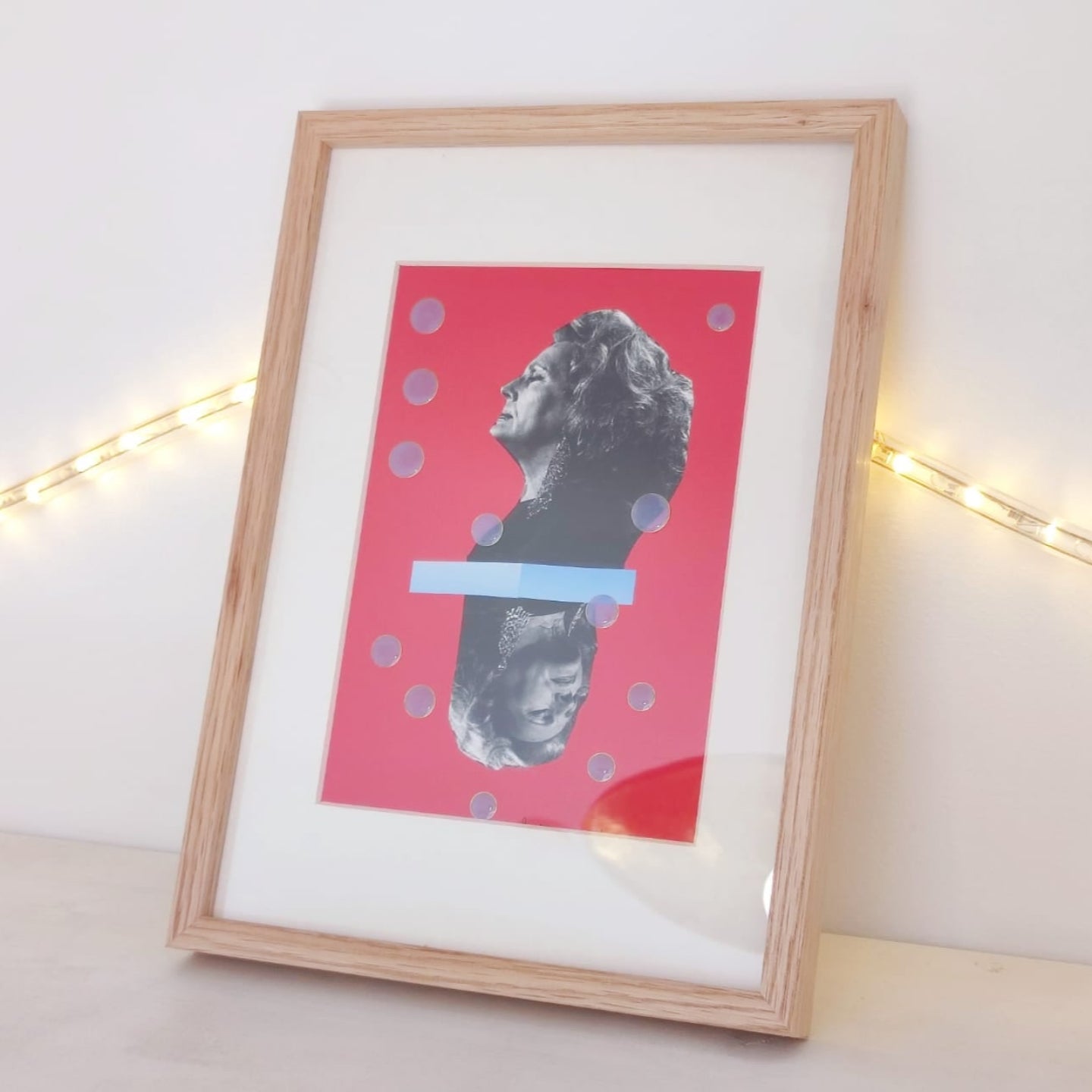 FRAMED ORIGINAL COLLAGE 'AMÀLIA'