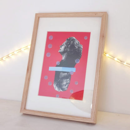 FRAMED ORIGINAL COLLAGE 'AMÀLIA'