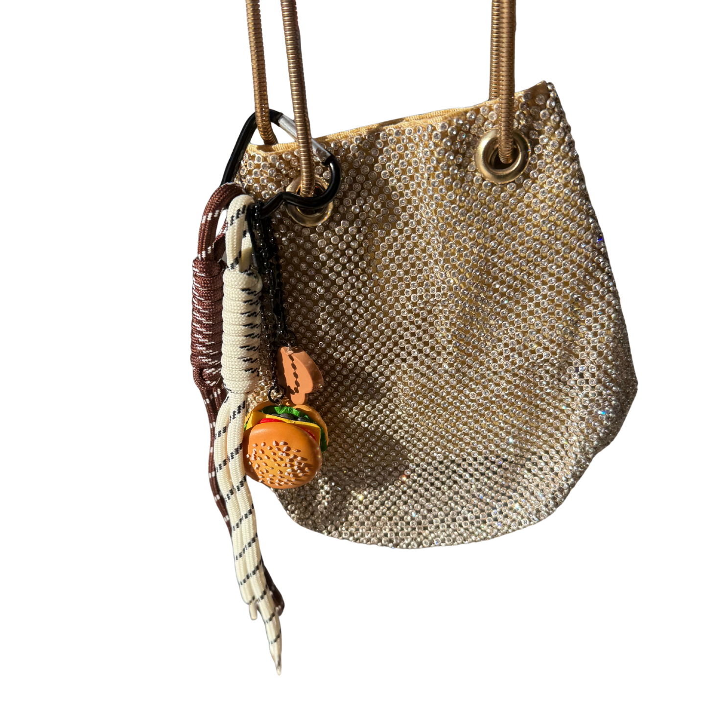 BURGER AND COFFEE BAG CHARM