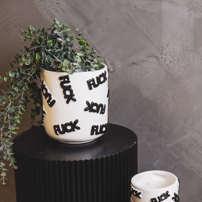 FUCK FUCK FUCK CERAMIC POT