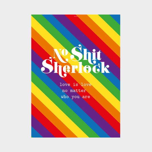 NO SHIT SHERLOCK CARD
