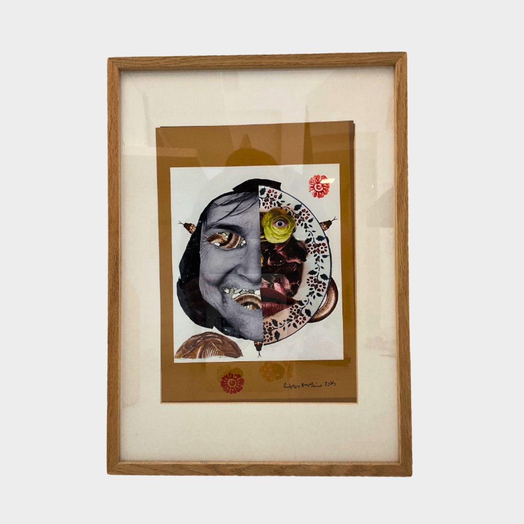 'HAPPY FACE' ORIGINAL COLLAGE