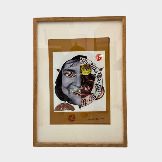 'HAPPY FACE' ORIGINAL COLLAGE