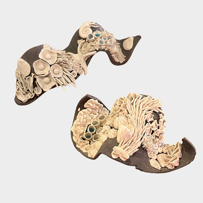 CERAMIC CORAL SCULPTURES