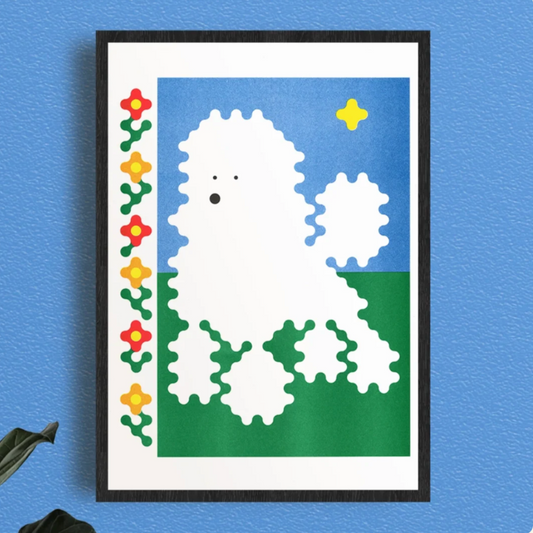SASSY POODLE PRINT