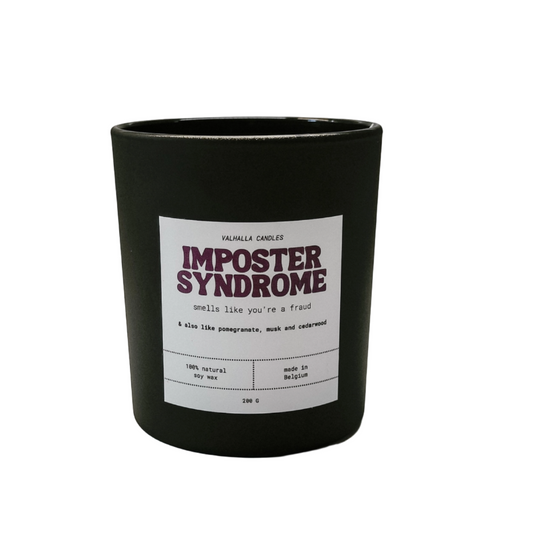 IMPOSTER SYNDROME SCENTED CANDLE