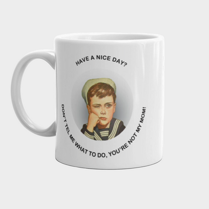 'NOT MY MUM' REBELLIOUS SPIRIT MUG