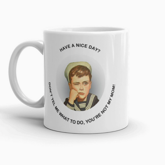 'NOT MY MUM' REBELLIOUS SPIRIT MUG