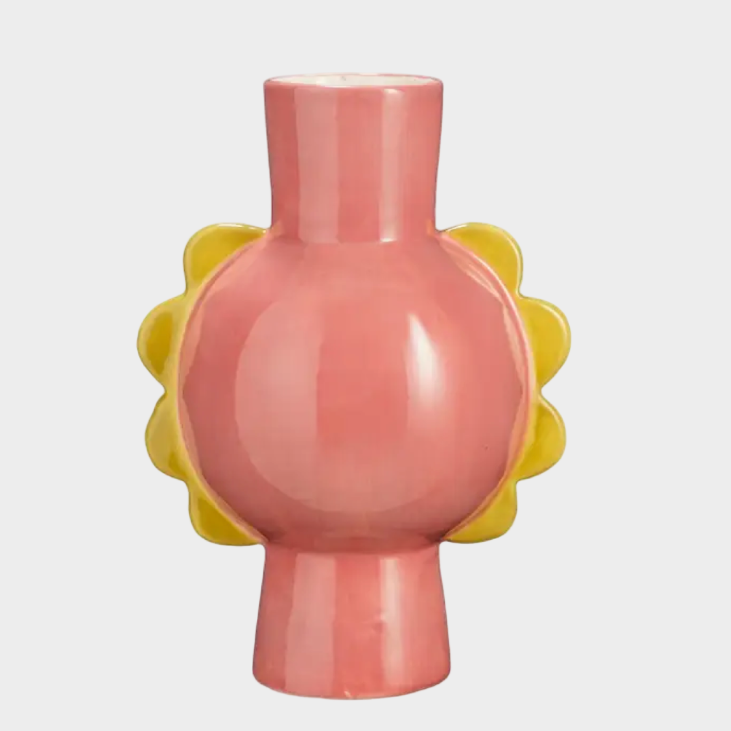 PINK & YELLOW VASE