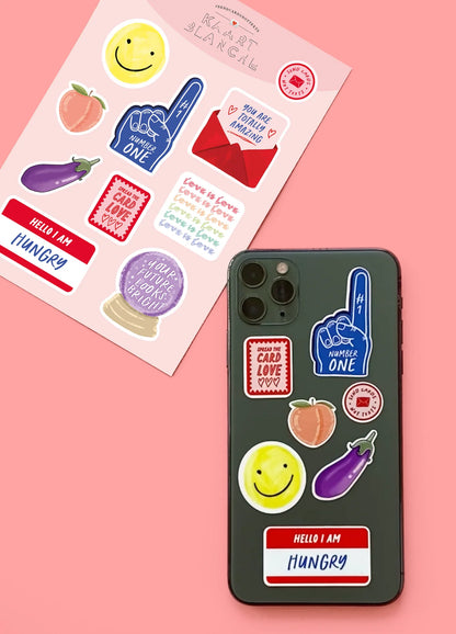 CHRISTMAS STICKER SHEETS