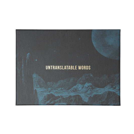 UNTRANSLATABLE WORDS CARDS