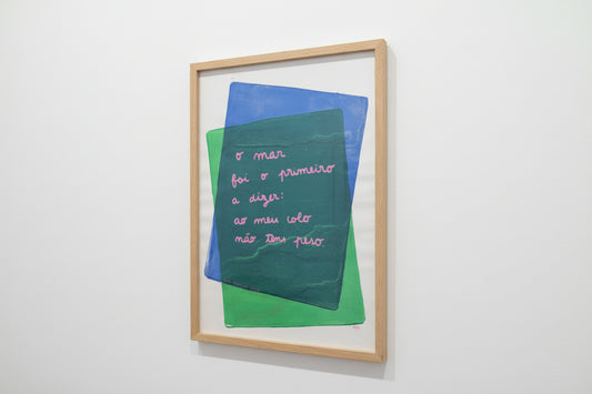 ‘THE SEA WAS THE FIRST TO SAY’ POETRY ORIGINAL