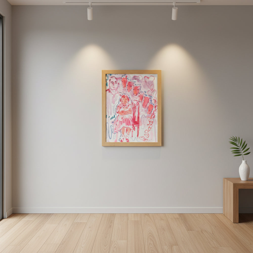 HORSES — ORIGINAL PAINTING BY MAIREAD FINLAY