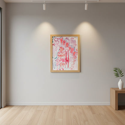 HORSES — ORIGINAL PAINTING BY MAIREAD FINLAY