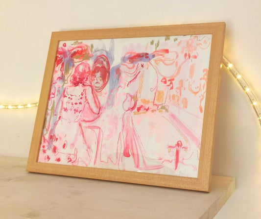 REFLECTION — ORIGINAL PAINTING BY MAIREAD FINLAY
