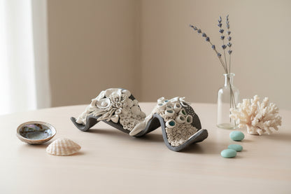 CERAMIC CORAL SCULPTURES