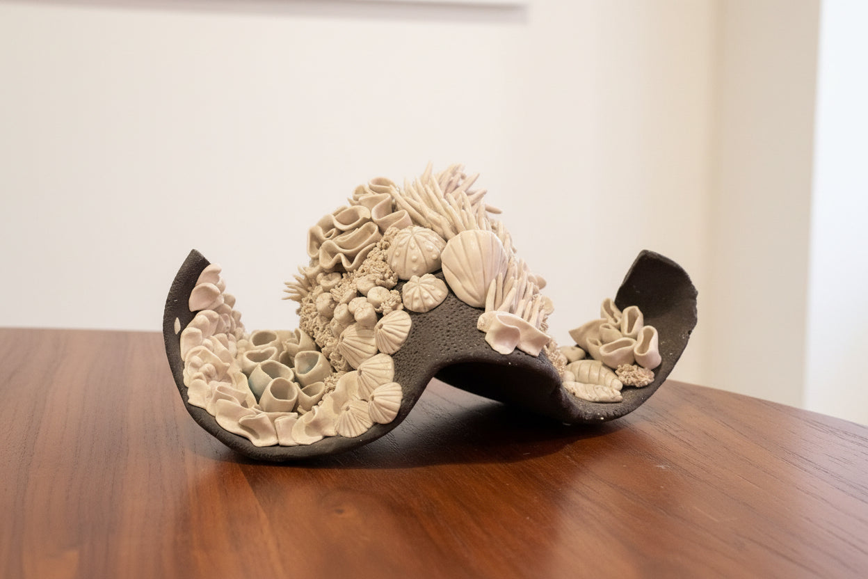 CERAMIC CORAL SCULPTURES