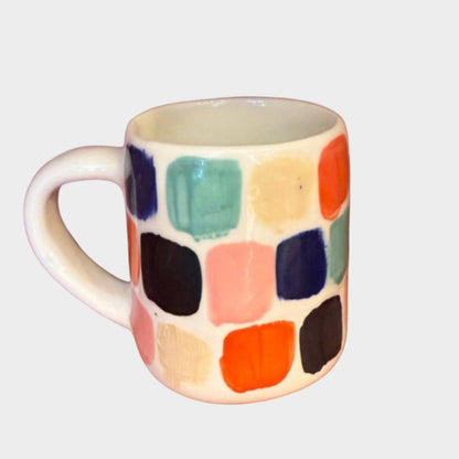 HANDMADE COLOURFUL SWATCH MUG