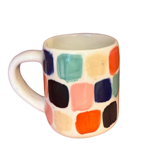 HANDMADE COLOURFUL SWATCH MUG