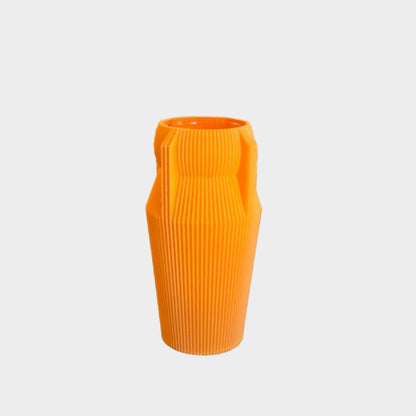 3D PRINTED ORANGE VASE