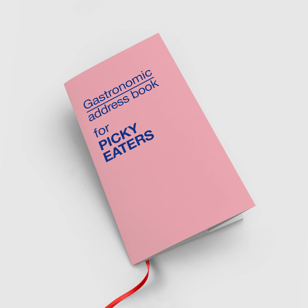 GASTRONOMIC ADDRESS BOOK FOR PICKY EATERS NOTEBOOK