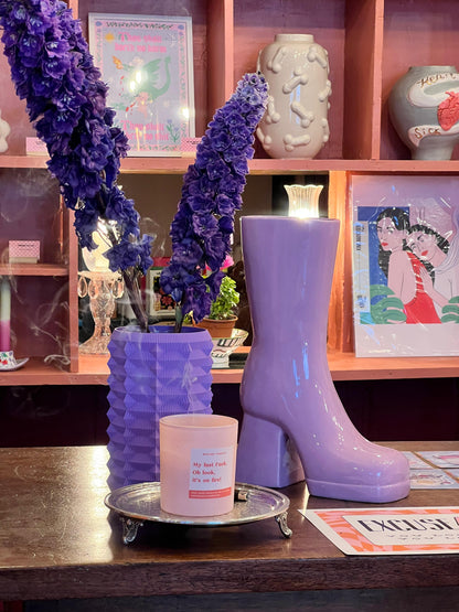 3D PRINTED PURPLE VASE