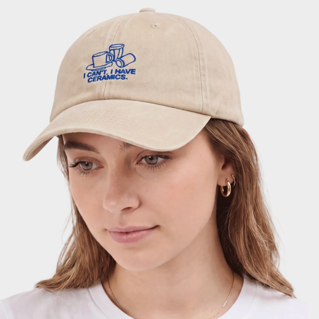 I CAN’T HAVE CERAMICS HAT