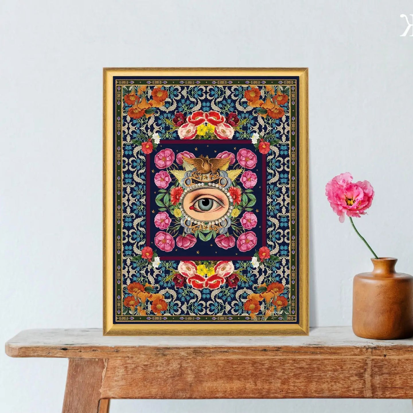 SPY EYE ON FLORALS PRINT