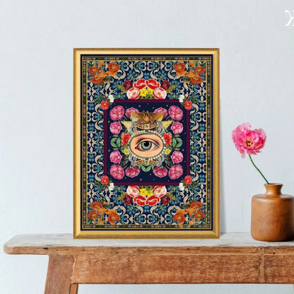 SPY EYE ON FLORALS PRINT