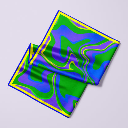 PSYCHEDELIC BANDANA SCARF
