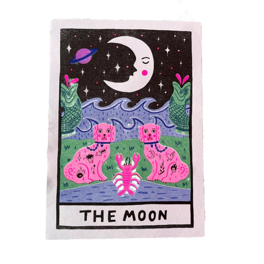 DOGS AND THE MOON PRINT