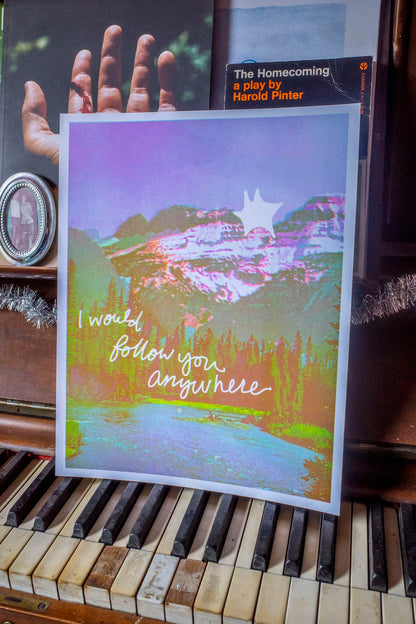 RISOGRAPH I WOULD FOLLOW YOU ANYWHERE