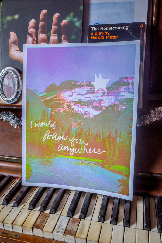 RISOGRAPH I WOULD FOLLOW YOU ANYWHERE